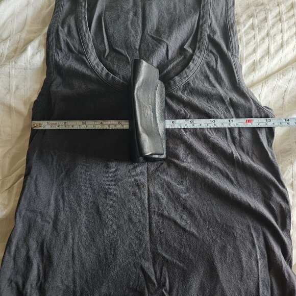 Allsaints Tank Top - Charcoal Grey - Sz UK12 - Picture 7 of 7